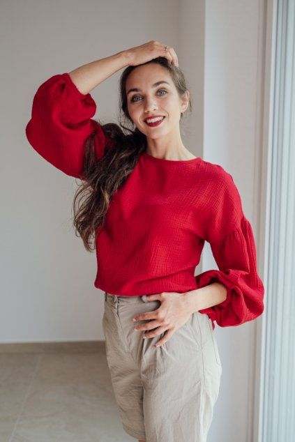 reparada muselinova halenka coco cervena (1)