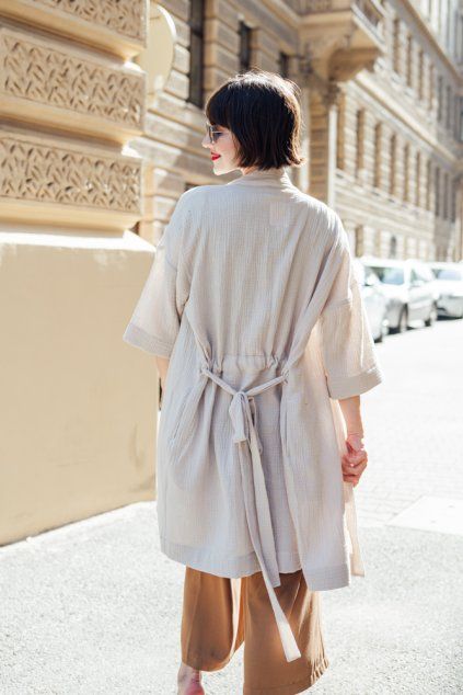 reparada muselinovy kimono kabatek piskovy (23)