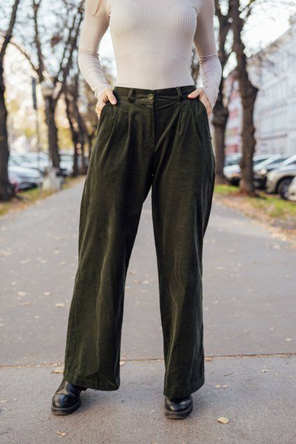 reparada kalhoty margot khaki (5)