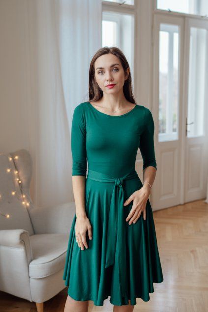 reparada osudove saty amabile tmave zelena (2)