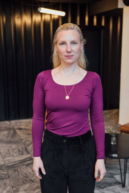 reparáda bambusové tričko marta švestka
