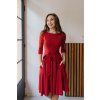 Reparada osudove saty dorothea tmave cervena1