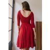 Reparada osudove saty dorothea tmave cervena2