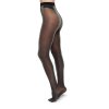 Tora Shimmery Tights Silver Black copy