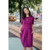 Reparada bambusové kojicí šaty švestka
