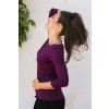 Reparada bambusove elegantni tricko amabile trictvrtecni rukav svestkove fialove3