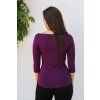 Reparada bambusove elegantni tricko amabile trictvrtecni rukav svestkove fialove4