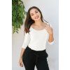 Reparada bambusove elegantni tricko srukavem trictvrtecnim rozalie smetana1