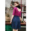 Reparada bambusove elegantni tricko dorothea trictvrtecni rukav fuchsiove2