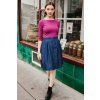 Reparada bambusove elegantni tricko dorothea trictvrtecni rukav fuchsiove1
