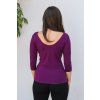 Reparada bambusove elegantni tricko dorothea trictvrtecni rukav svestkove fialove3