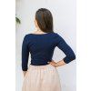 Reparada bambusove elegantni tricko marta trictvrtecni rukav tmave modre4