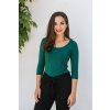 Reparada bambusove elegantni tricko marta trictvrtecni rukav tmave zelene5