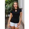 Reparada bambusove elegantni tricko adina kratky rukav cerne2