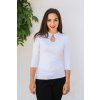 Reparada bambusove elegantni tricko adina trictvrtecni rukav bile1
